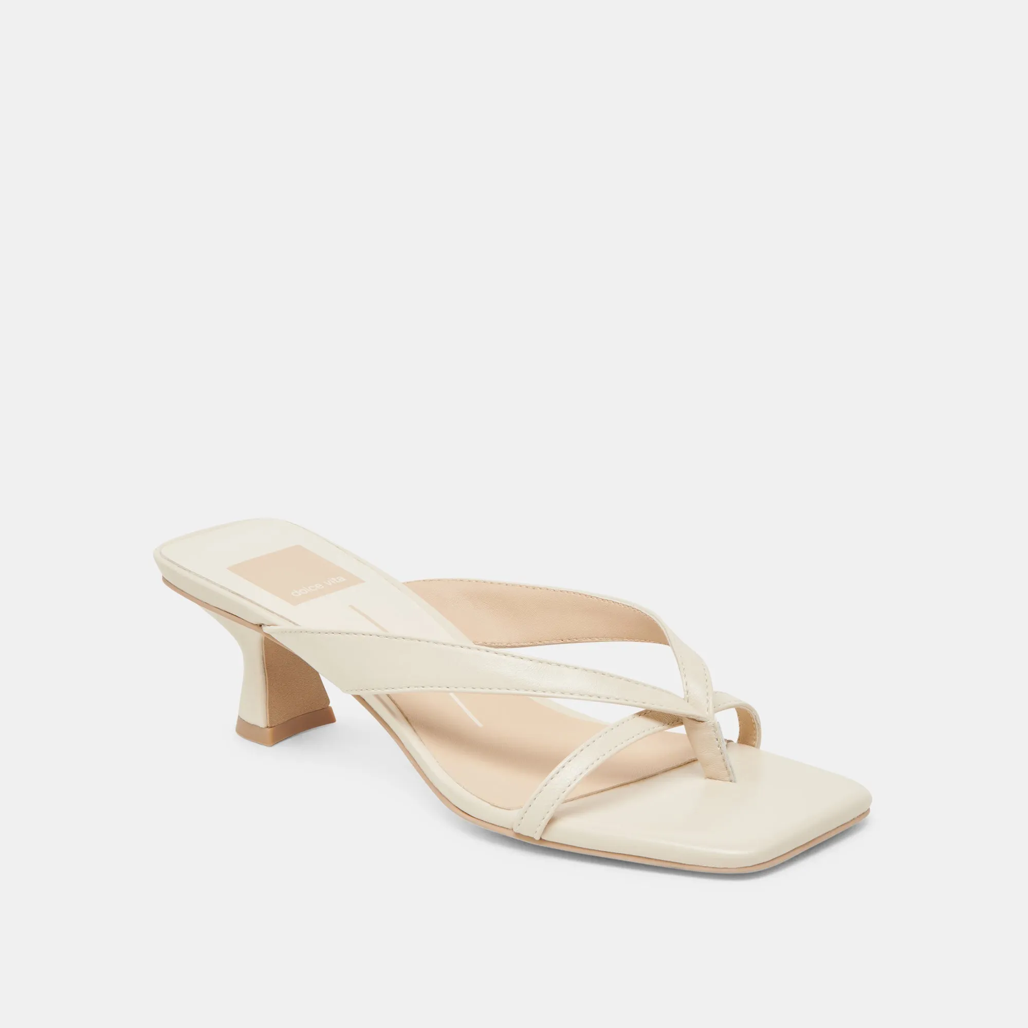 BREVEL HEELS OFF WHITE LEATHER sold by Dolce Vita product image thumbnail 2