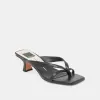 BREVEL HEELS ONYX LEATHER sold by Dolce Vita