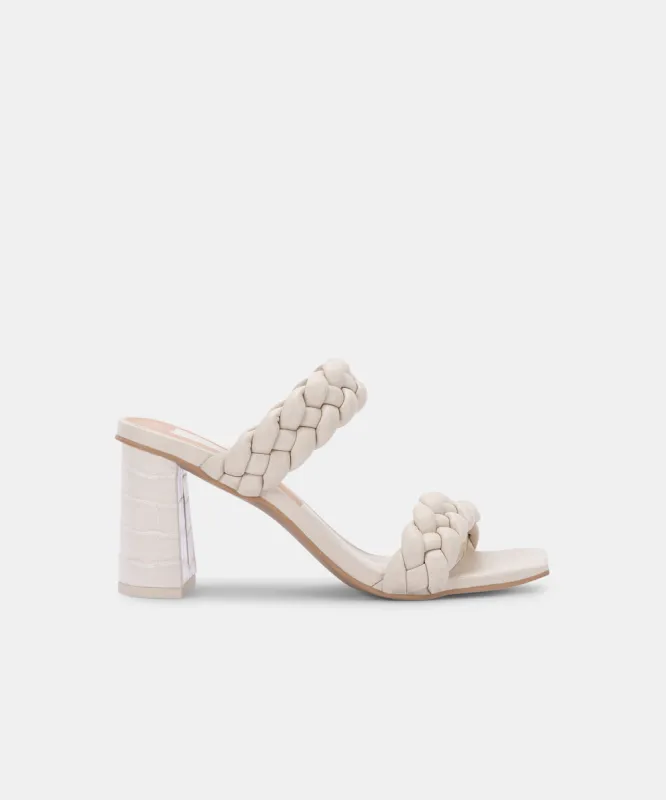 PAILY HEELS IVORY STELLA - re:vita sold by Dolce Vita