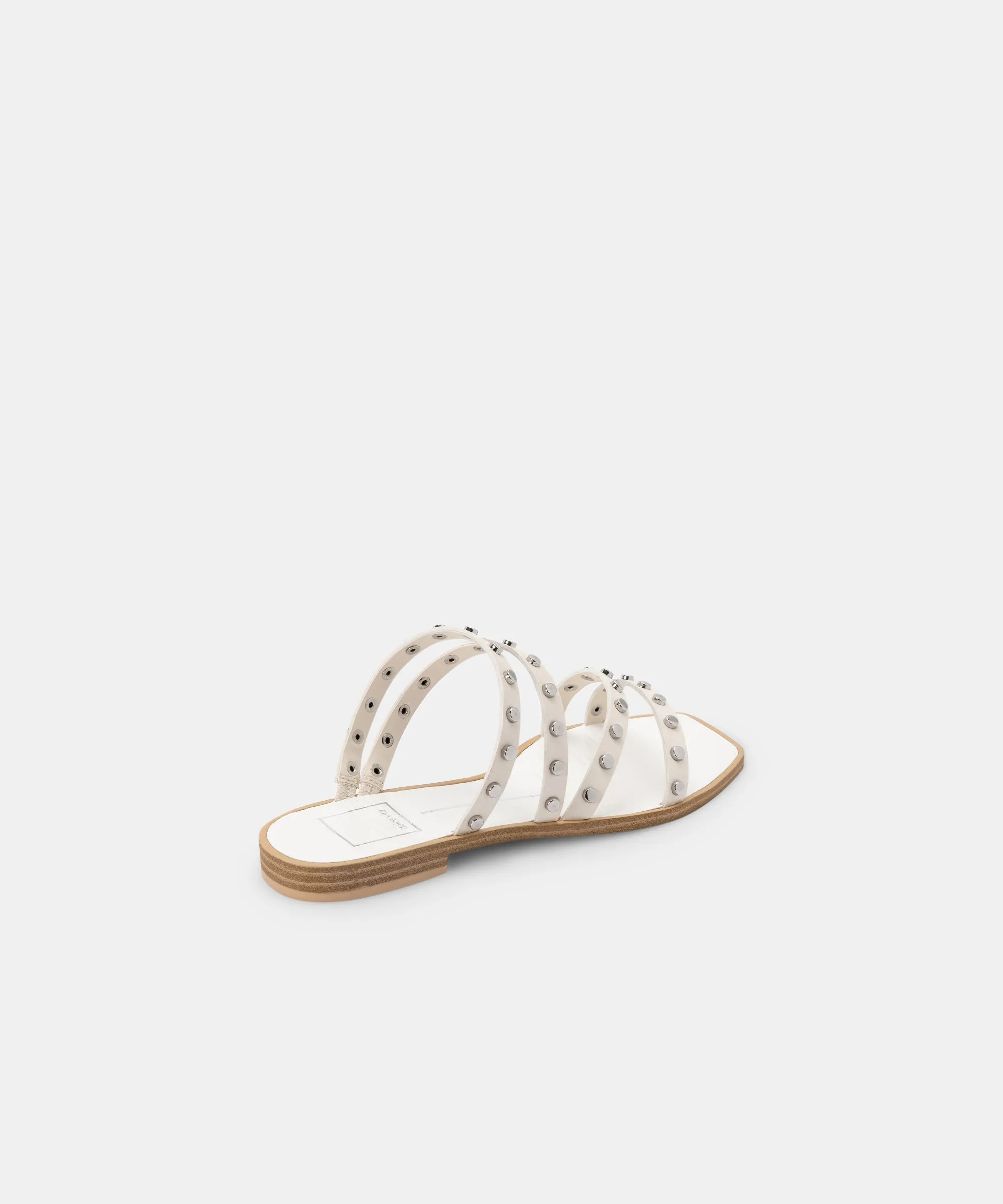 IZABEL STUDDED SANDALS OFF WHITE STELLA - re:vita sold by Dolce Vita product image thumbnail 4
