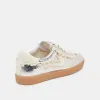NOTICE LACE SNEAKERS SILVER DISTRESSED LEATHER sold by Dolce Vita