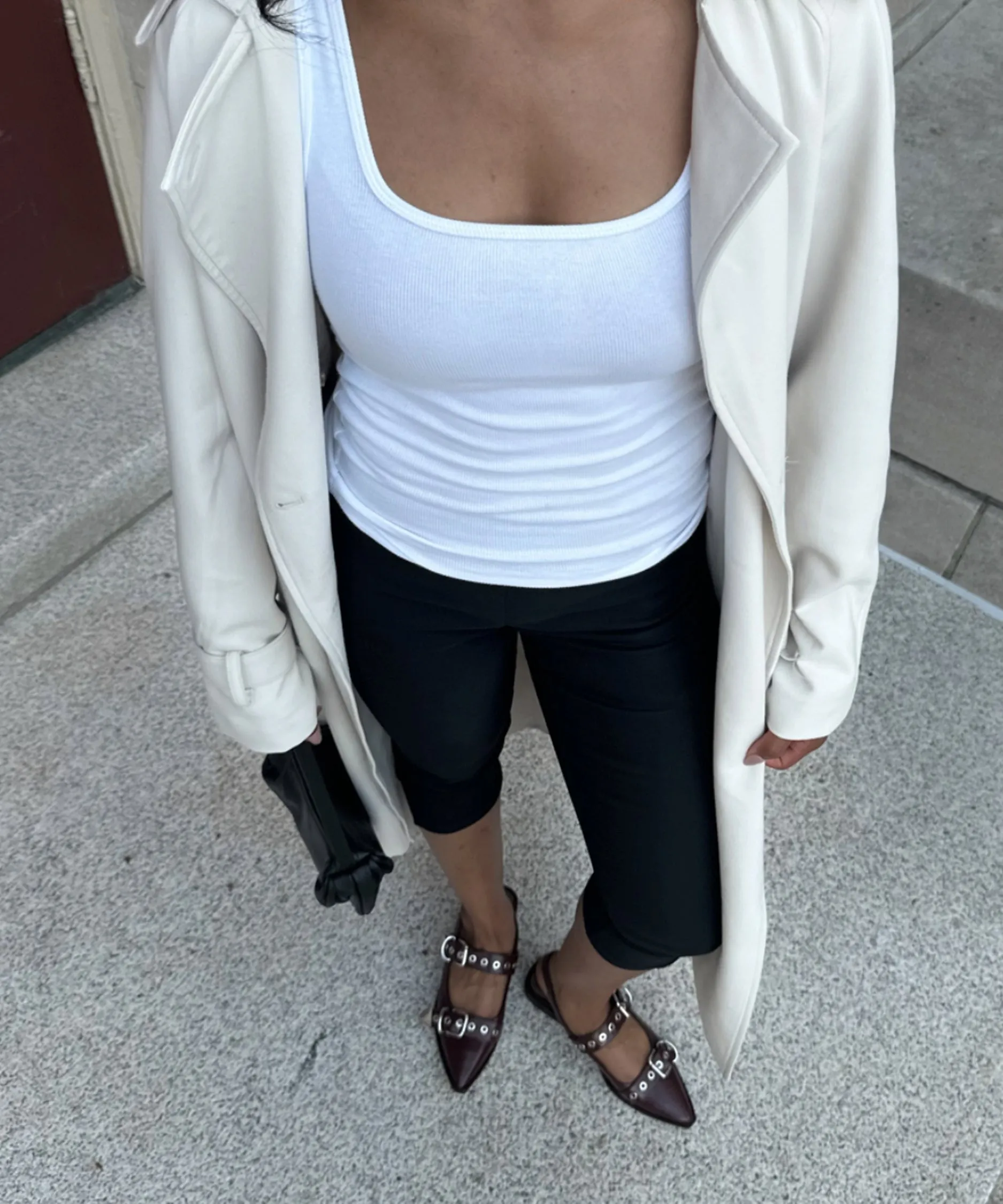 LABELL FLATS BURGUNDY CRINKLE PATENT - re:vita sold by Dolce Vita product image thumbnail 2