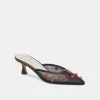 CLAIRE HEELS BLACK RED MESH sold by Dolce Vita