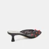 CLAIRE HEELS BLACK RED MESH sold by Dolce Vita
