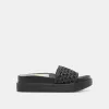 SIDONA SANDALS ONYX RAFFIA sold by Dolce Vita