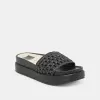 SIDONA SANDALS ONYX RAFFIA sold by Dolce Vita