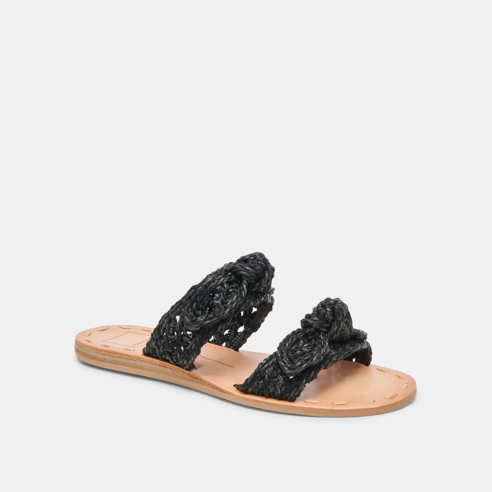 DINAH SANDALS ONYX RAFFIA sold by Dolce Vita product image thumbnail 2