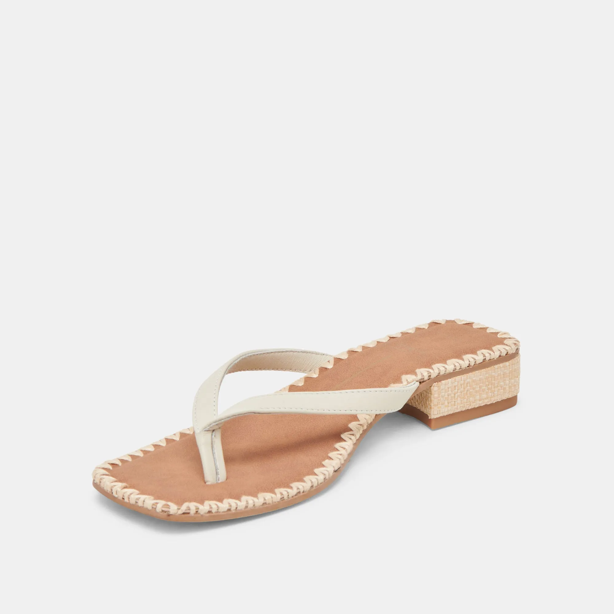 BARTY SANDALS WHITE LEATHER sold by Dolce Vita product image thumbnail 4