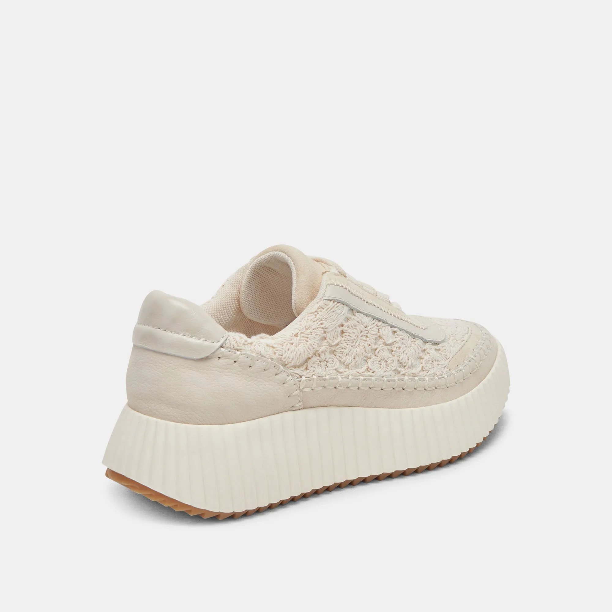 DOLEN SNEAKERS ECRU LACE - re:vita sold by Dolce Vita product image thumbnail 3