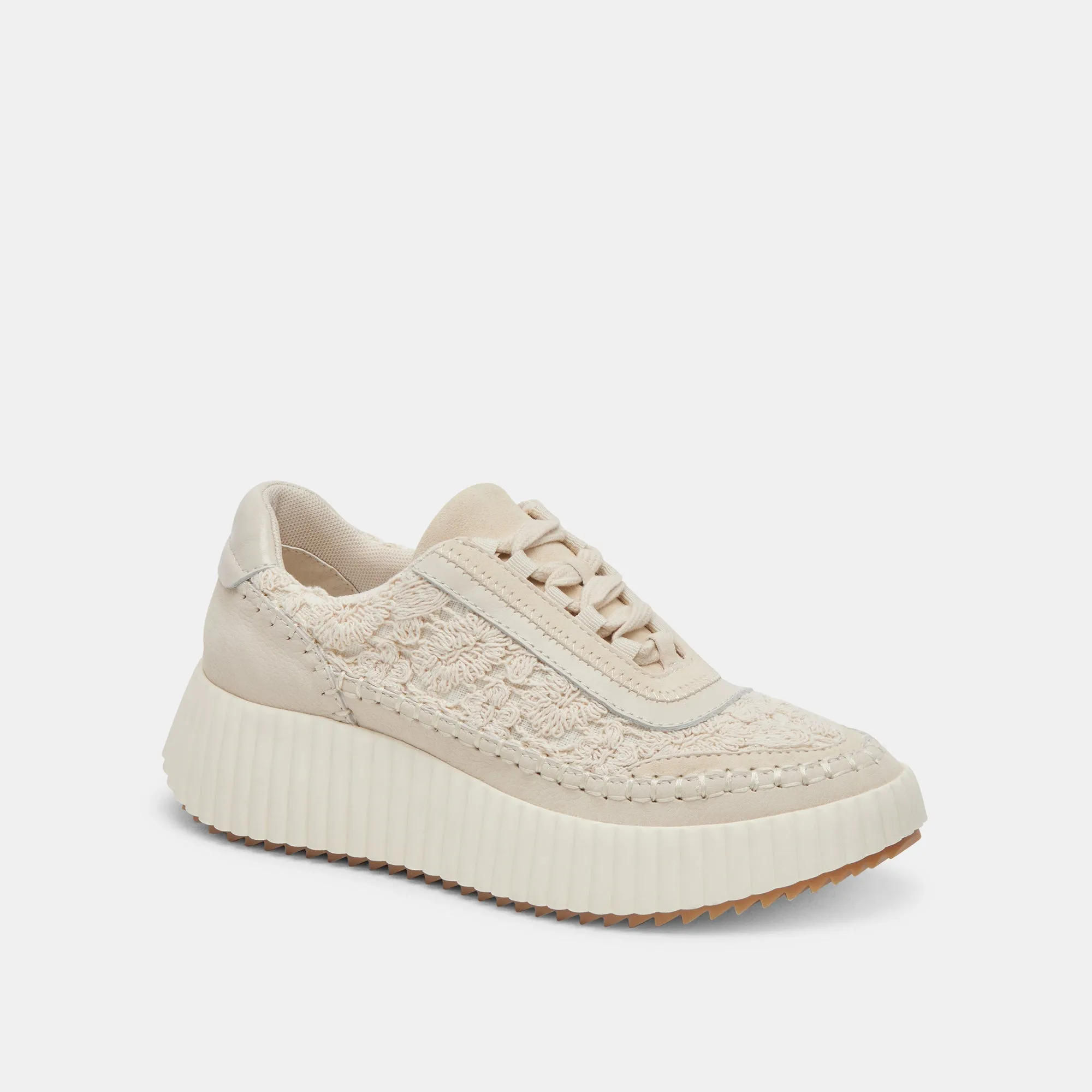 DOLEN SNEAKERS ECRU LACE - re:vita sold by Dolce Vita product image thumbnail 2