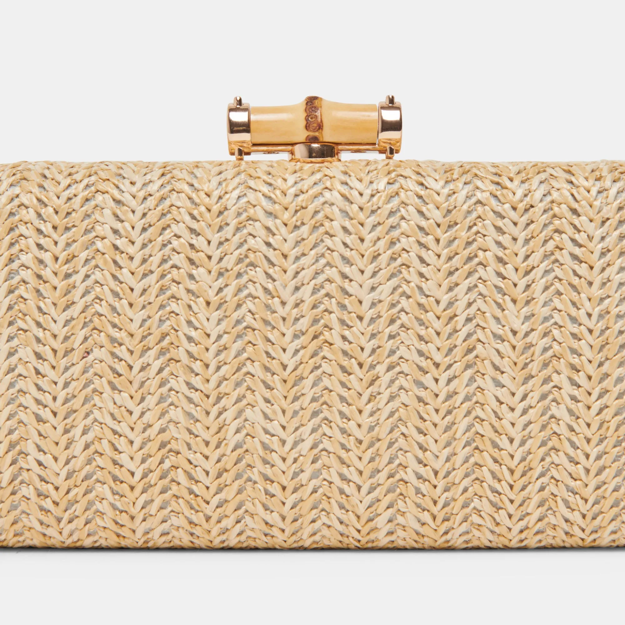 SOLACE CLUTCH NATURAL RAFFIA sold by Dolce Vita product image thumbnail 4