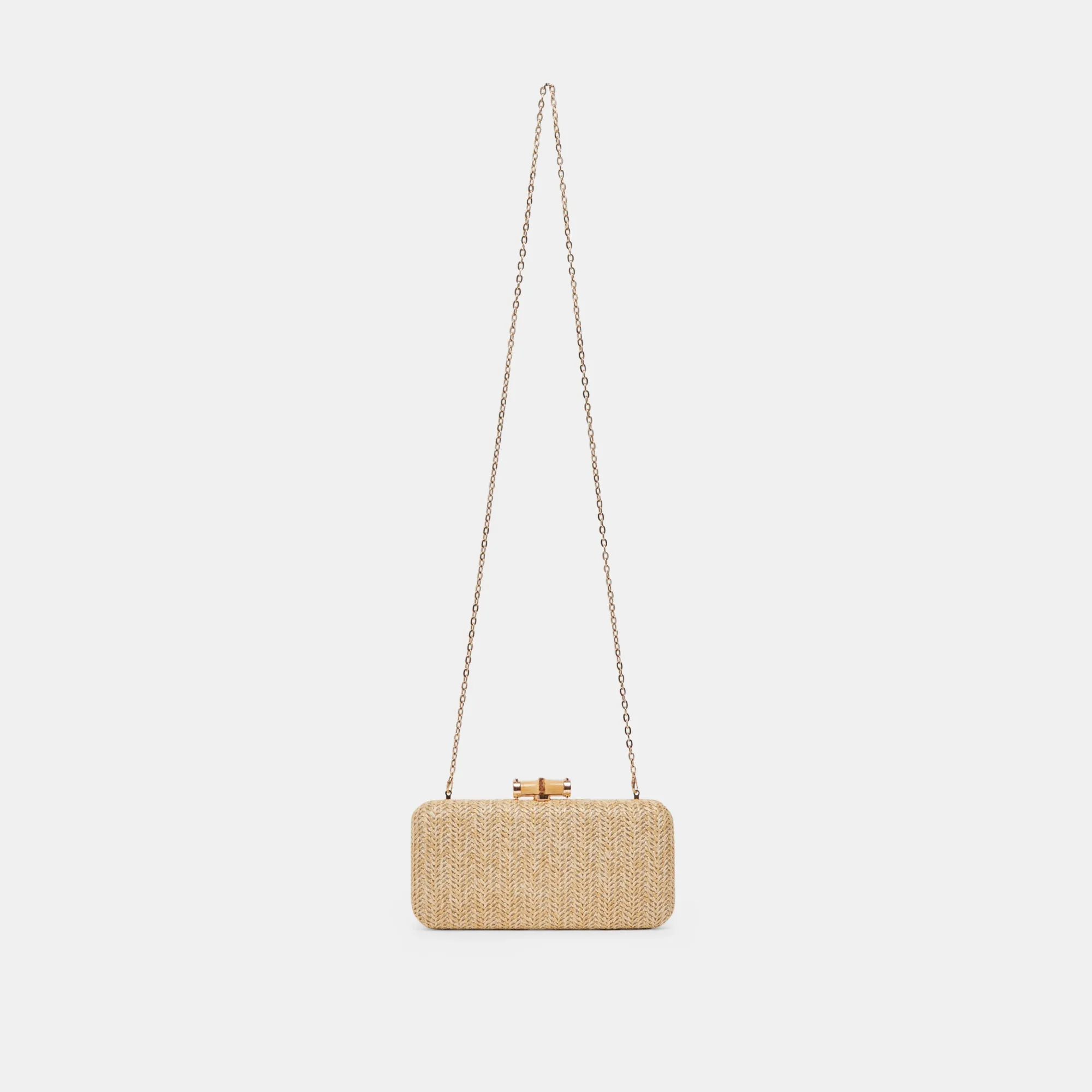 SOLACE CLUTCH NATURAL RAFFIA sold by Dolce Vita product image thumbnail 2