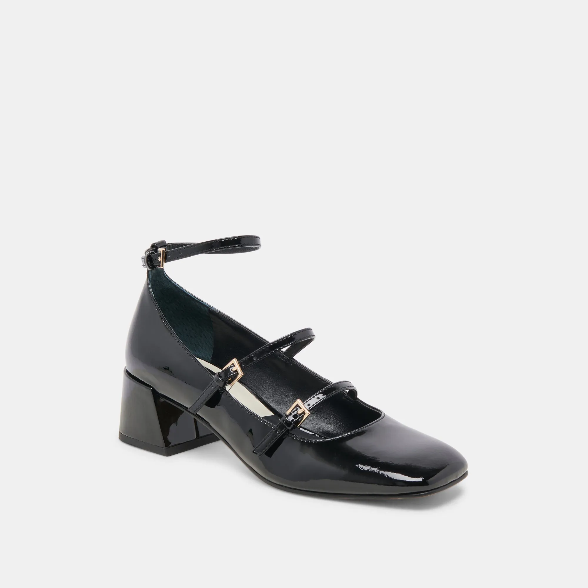 MEADOW HEELS MIDNIGHT PATENT LEATHER - re:vita sold by Dolce Vita product image thumbnail 3