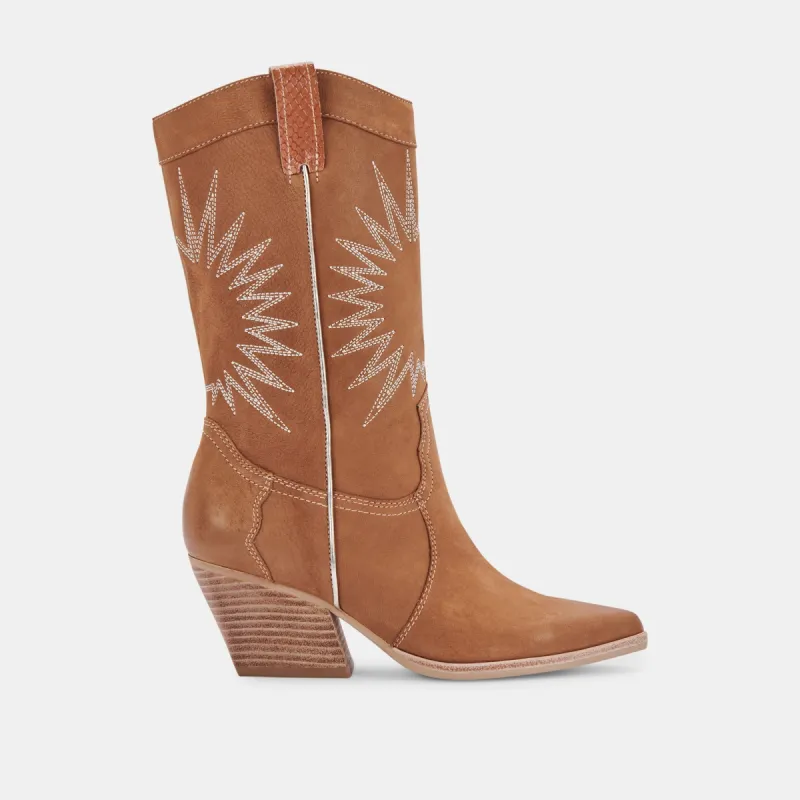 LAWSON BOOTS WHISKEY NUBUCK - re:vita made by Dolce Vita