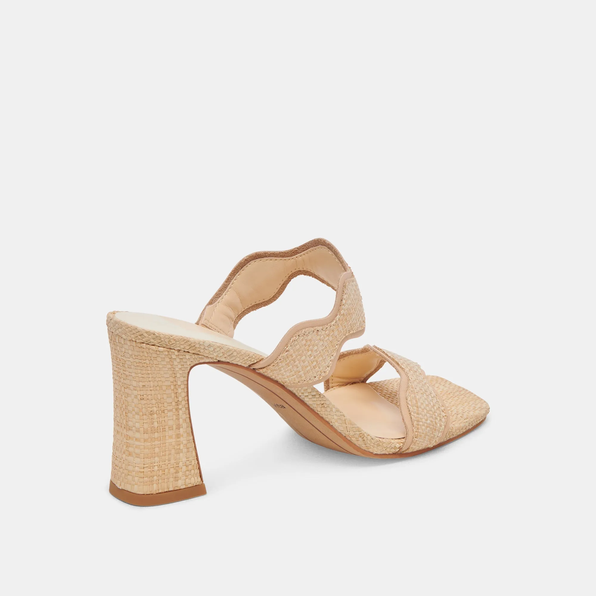 ILVA HEELS LT NATURAL RAFFIA - re:vita sold by Dolce Vita product image thumbnail 5
