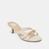 LERAH HEELS BONE LEATHER sold by Dolce Vita