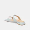 LAVERN SANDALS ICE BLUE CRINKLE PATENT sold by Dolce Vita