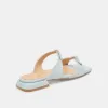 LAVERN SANDALS ICE BLUE CRINKLE PATENT sold by Dolce Vita