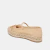 CAMBRE BALLET FLATS LT NATURAL WOVEN MESH sold by Dolce Vita
