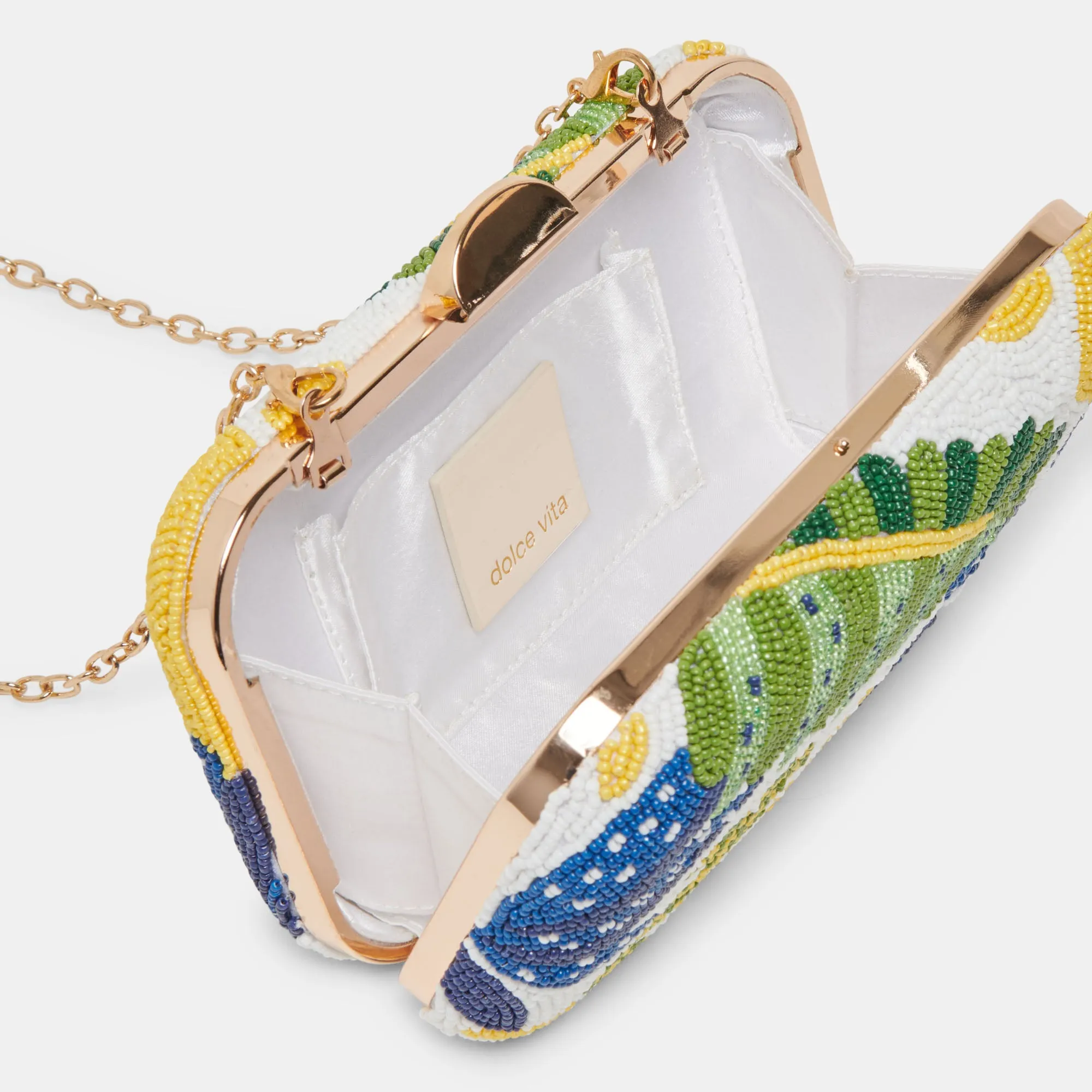 DAISY CLUTCH BLUE MULTI BEADED sold by Dolce Vita product image thumbnail 3