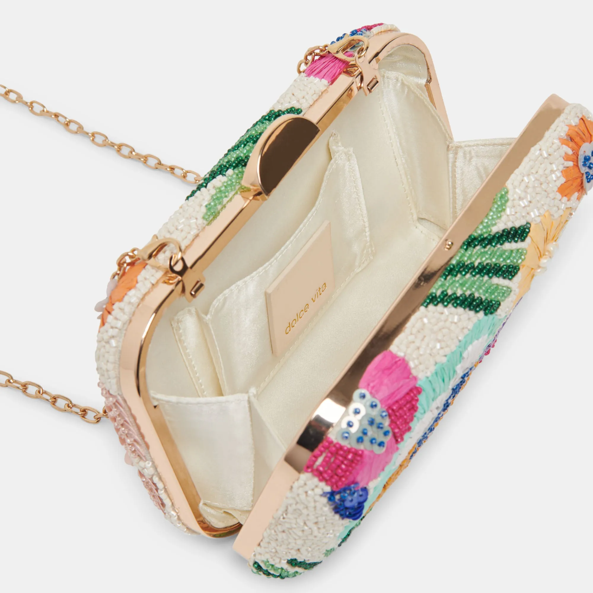 DAISY CLUTCH PASTEL MULTI BEADED sold by Dolce Vita product image thumbnail 4