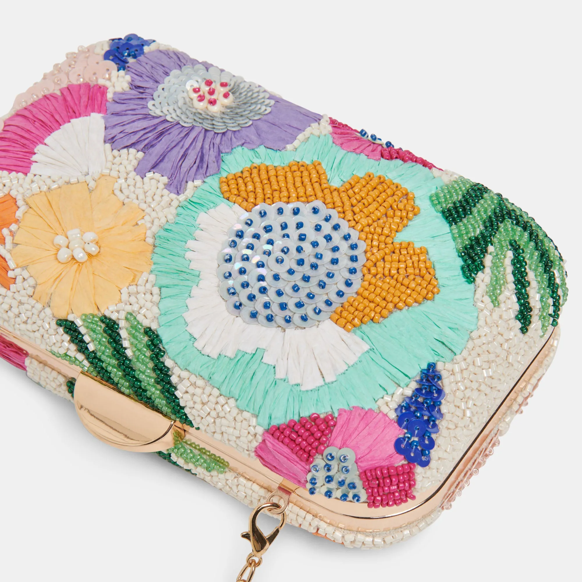 DAISY CLUTCH PASTEL MULTI BEADED sold by Dolce Vita product image thumbnail 2