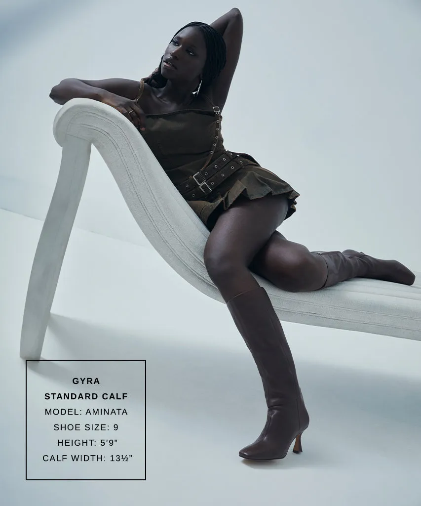 GYRA BOOTS CHOCOLATE LEATHER - re:vita sold by Dolce Vita product image thumbnail 3