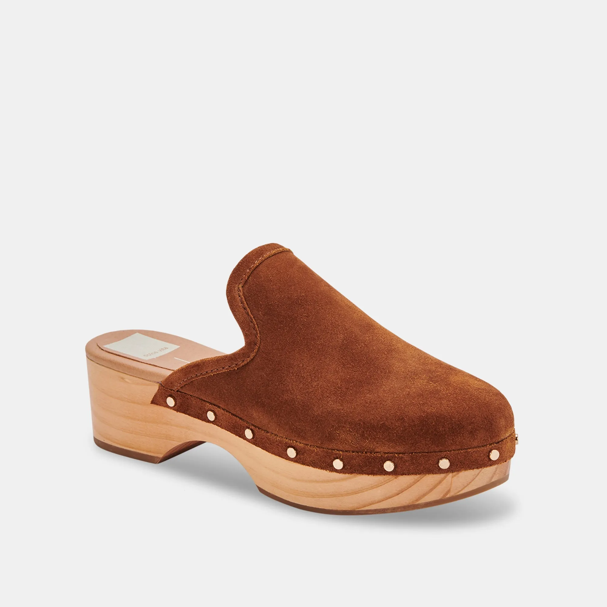 CLOSEN CLOGS COGNAC SUEDE - COGNAC SUEDE / 8 / 935 - re:vita sold by Dolce Vita product image thumbnail 2