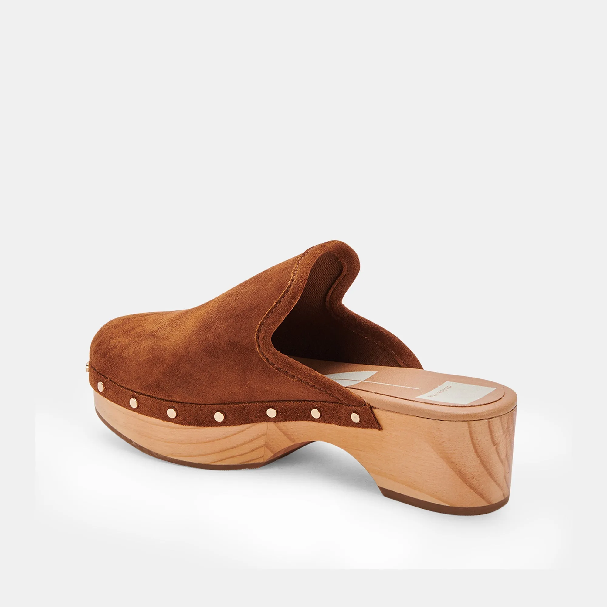 CLOSEN CLOGS COGNAC SUEDE - COGNAC SUEDE / 8 / 935 - re:vita sold by Dolce Vita product image thumbnail 5