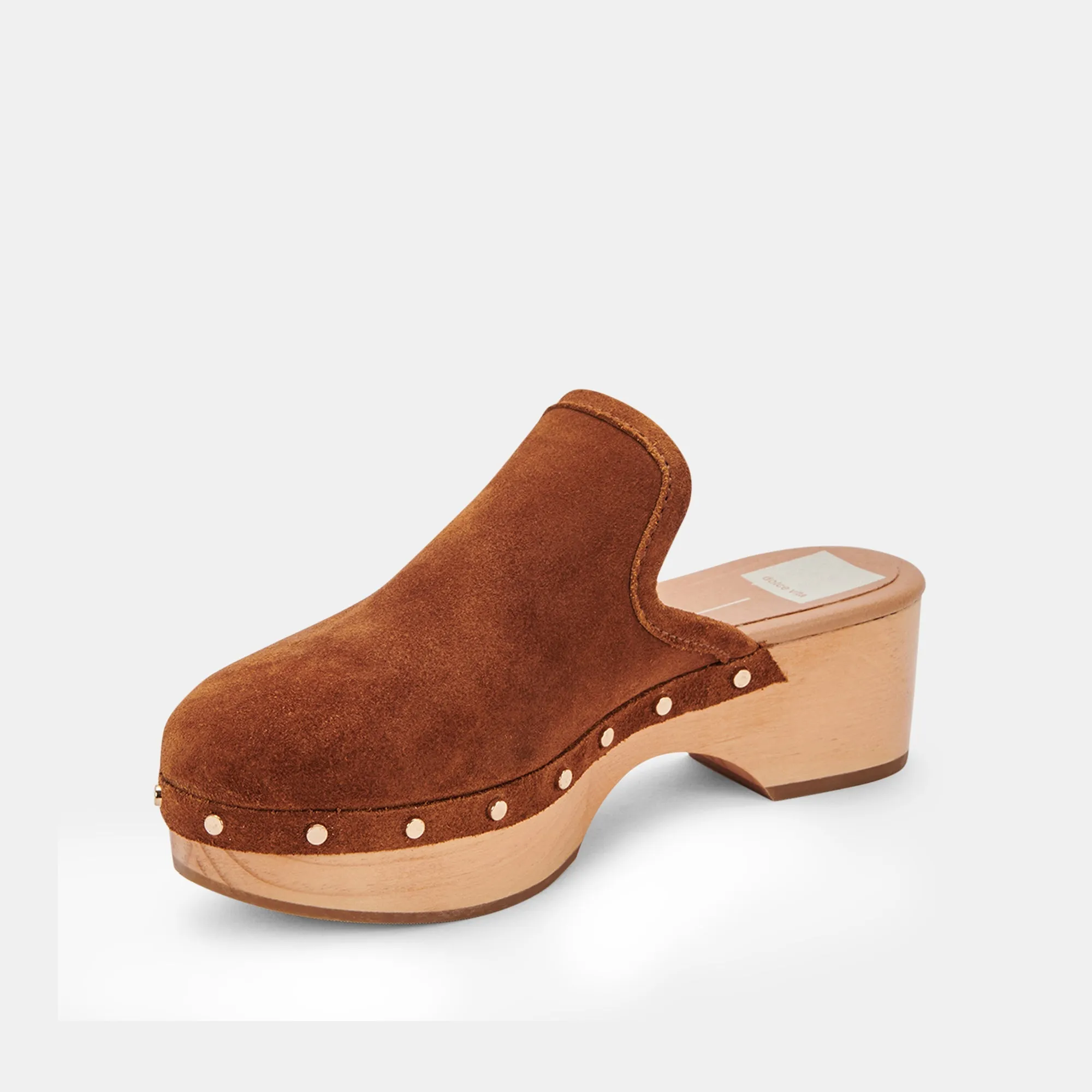 CLOSEN CLOGS COGNAC SUEDE - COGNAC SUEDE / 8 / 935 - re:vita sold by Dolce Vita product image thumbnail 4
