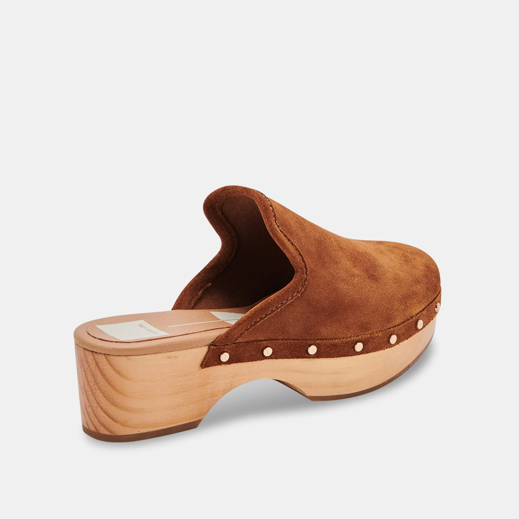 CLOSEN CLOGS COGNAC SUEDE - COGNAC SUEDE / 8 / 935 - re:vita sold by Dolce Vita product image thumbnail 3