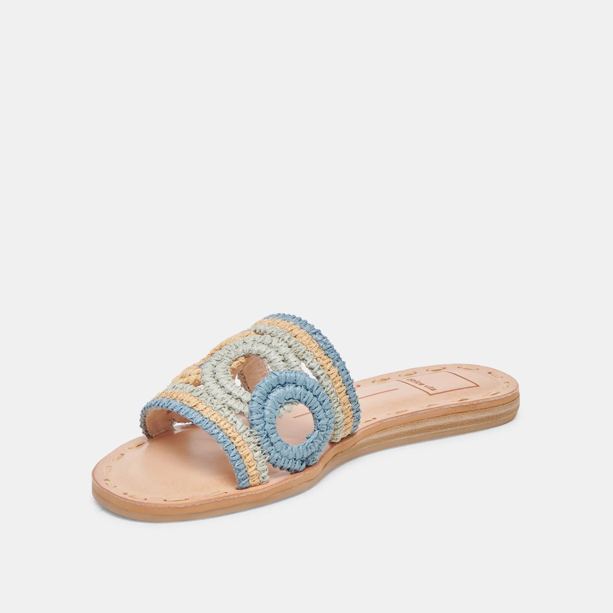 DANY SANDALS BLUE MULTI RAFFIA sold by Dolce Vita product image thumbnail 5