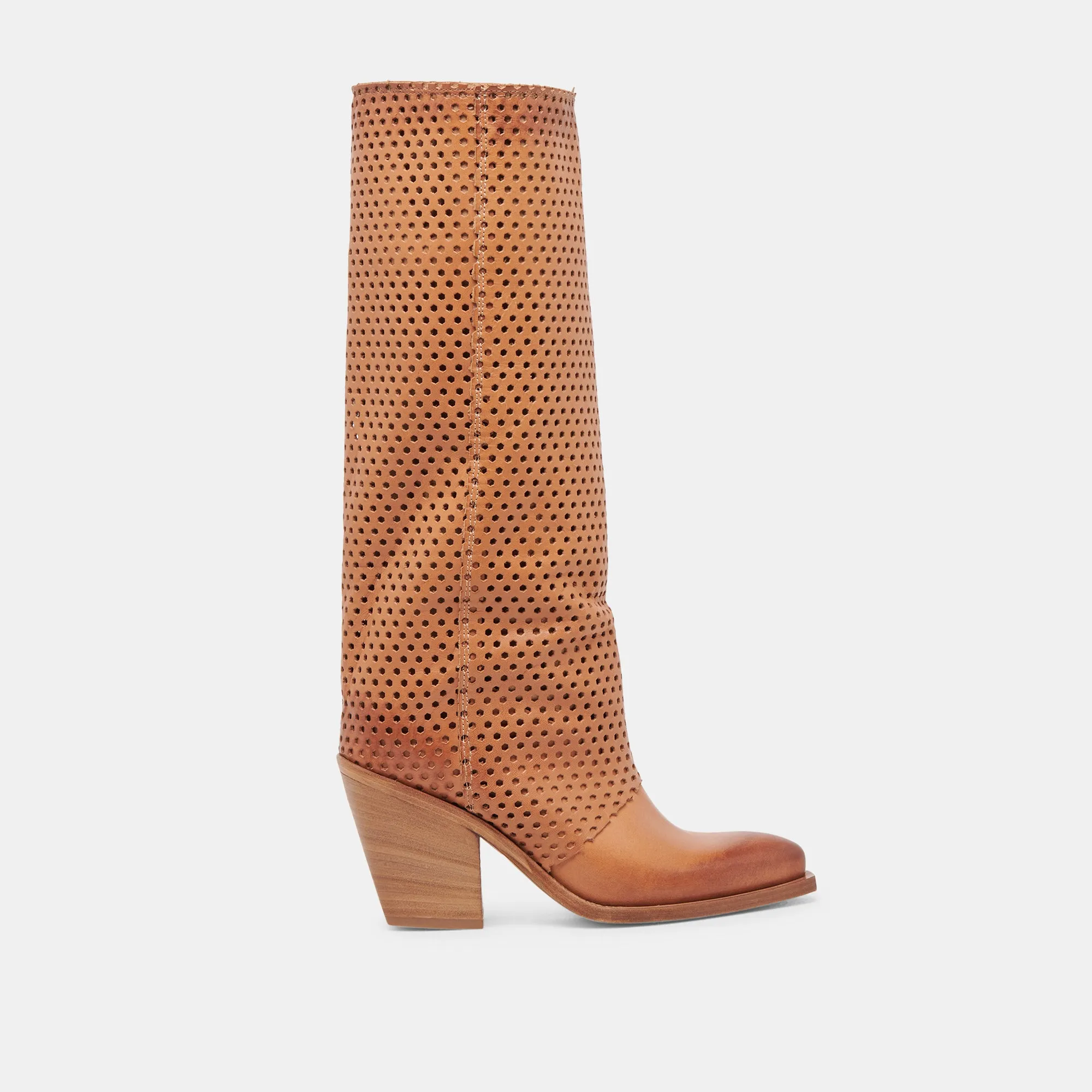 BOONE BOOTS COGNAC LEATHER sold by Dolce Vita