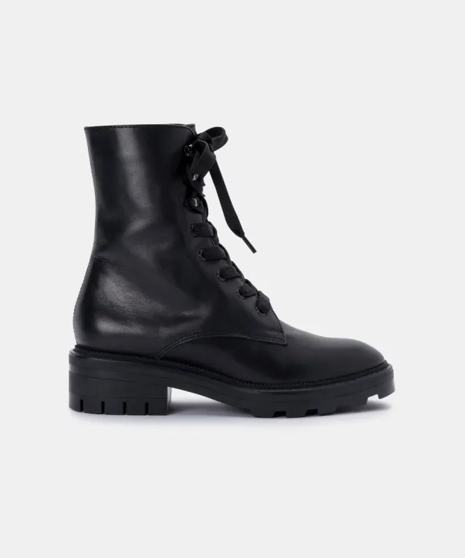 LOTTIE BOOTS BLACK LEATHER sold by Dolce Vita