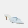 KAIRI MID HEELS ICE BLUE CRINKLE PATENT sold by Dolce Vita