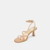 MORAH WIDE HEELS CAFE LEATHER sold by Dolce Vita