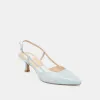 ODELA HEELS ICE BLUE LEATHER sold by Dolce Vita