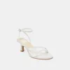 MORAH WIDE HEELS TRUE WHITE LEATHER sold by Dolce Vita