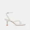 MORAH WIDE HEELS TRUE WHITE LEATHER sold by Dolce Vita