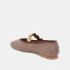 RELAN BALLET FLATS WALNUT RAFFIA sold by Dolce Vita