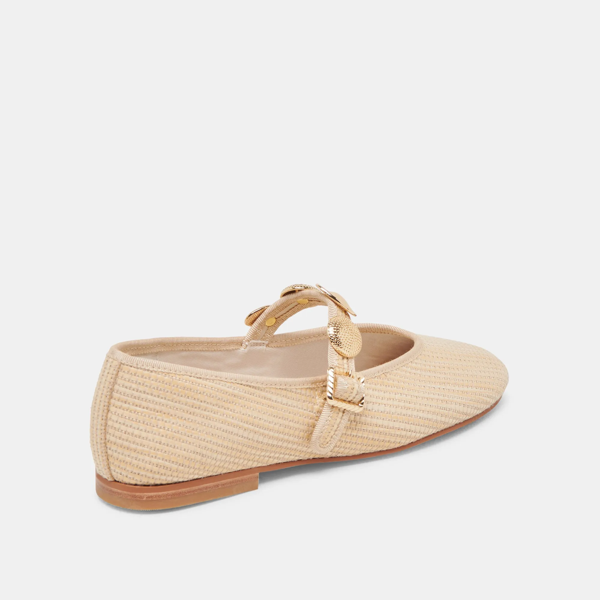 RELAN BALLET FLATS LT NATURAL RAFFIA sold by Dolce Vita product image thumbnail 3