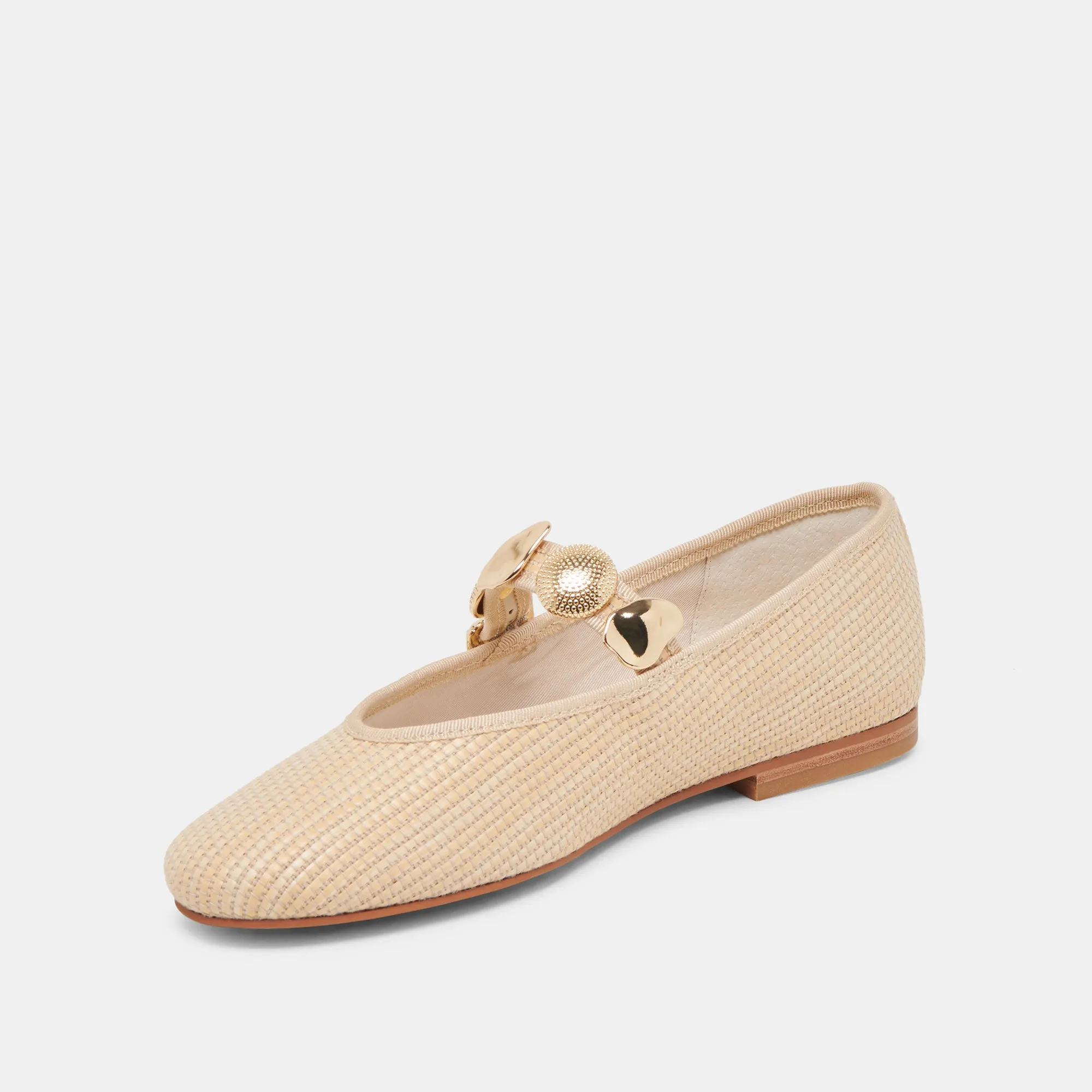 RELAN BALLET FLATS LT NATURAL RAFFIA sold by Dolce Vita product image thumbnail 4