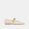 RELAN BALLET FLATS OFF WHITE LEATHER sold by Dolce Vita