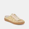 NOTICE SLIDE SNEAKERS GOLD DISTRESSED LEATHER sold by Dolce Vita