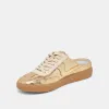 NOTICE SLIDE SNEAKERS GOLD DISTRESSED LEATHER sold by Dolce Vita