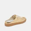 NOTICE SLIDE SNEAKERS GOLD DISTRESSED LEATHER sold by Dolce Vita