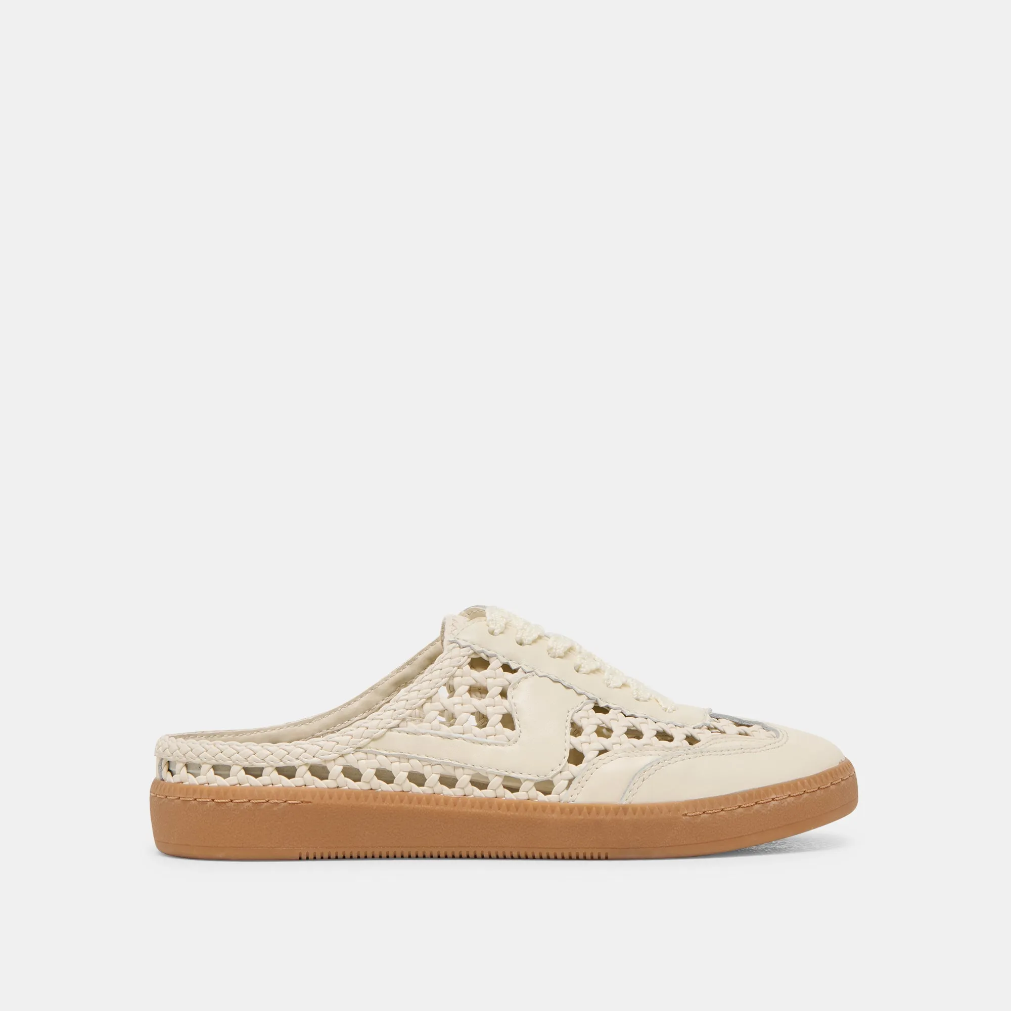 NOTICE SLIDE WOVEN SNEAKERS OFF WHITE WOVEN STELLA sold by Dolce Vita