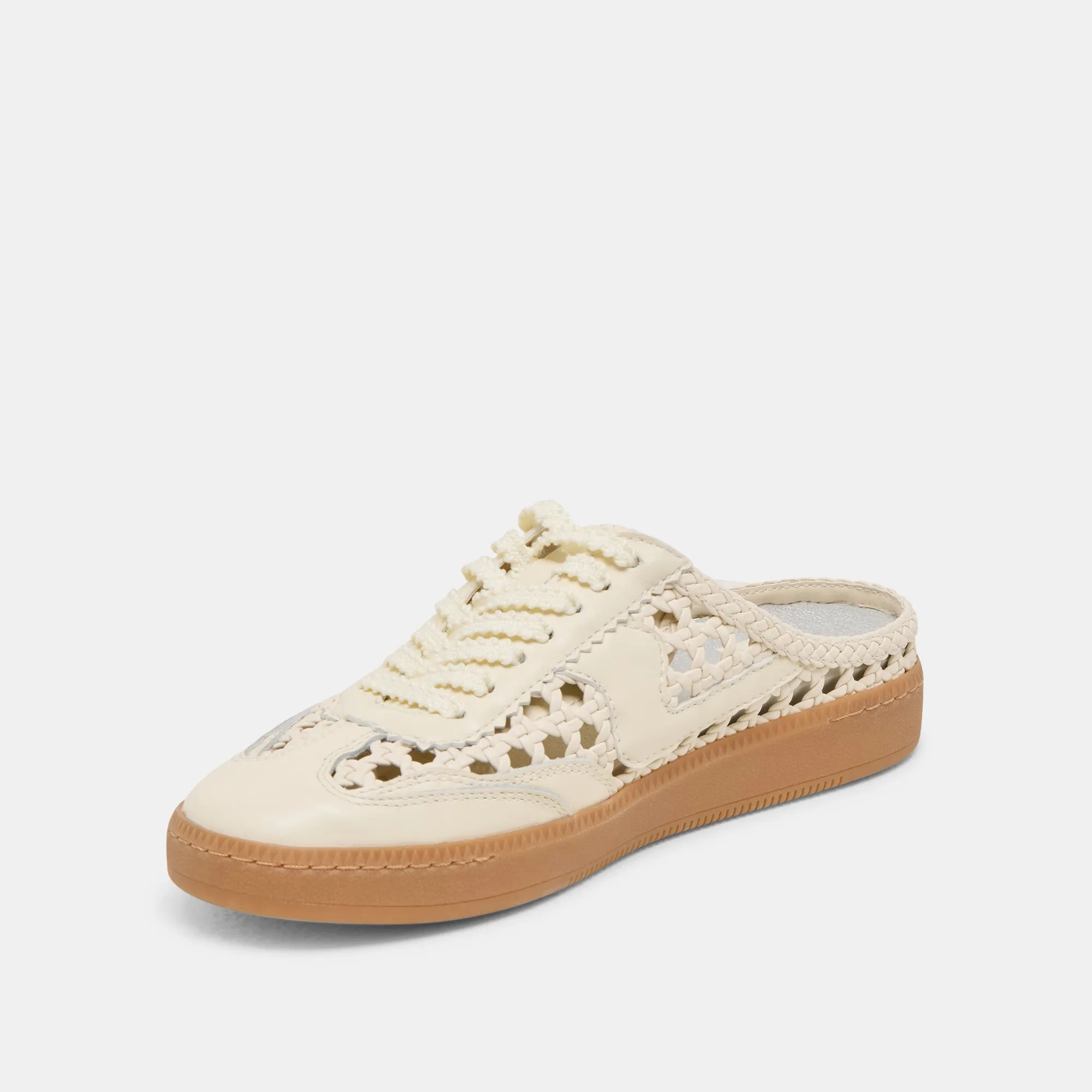 NOTICE SLIDE WOVEN SNEAKERS OFF WHITE WOVEN STELLA sold by Dolce Vita product image thumbnail 4