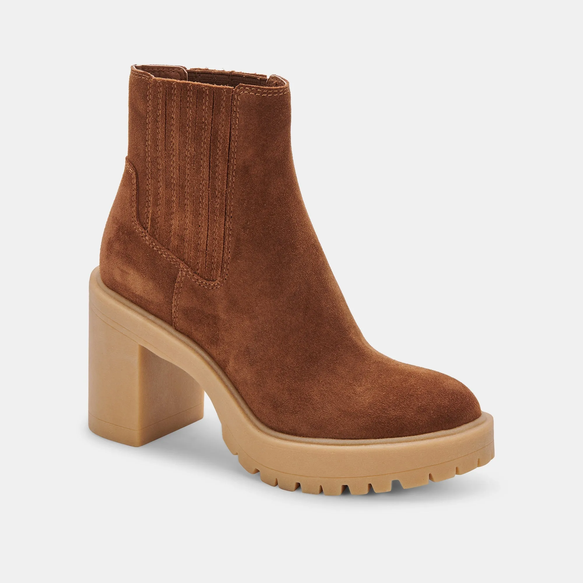 CASTER H2O BOOTIES CAMEL SUEDE - re:vita sold by Dolce Vita product image thumbnail 3