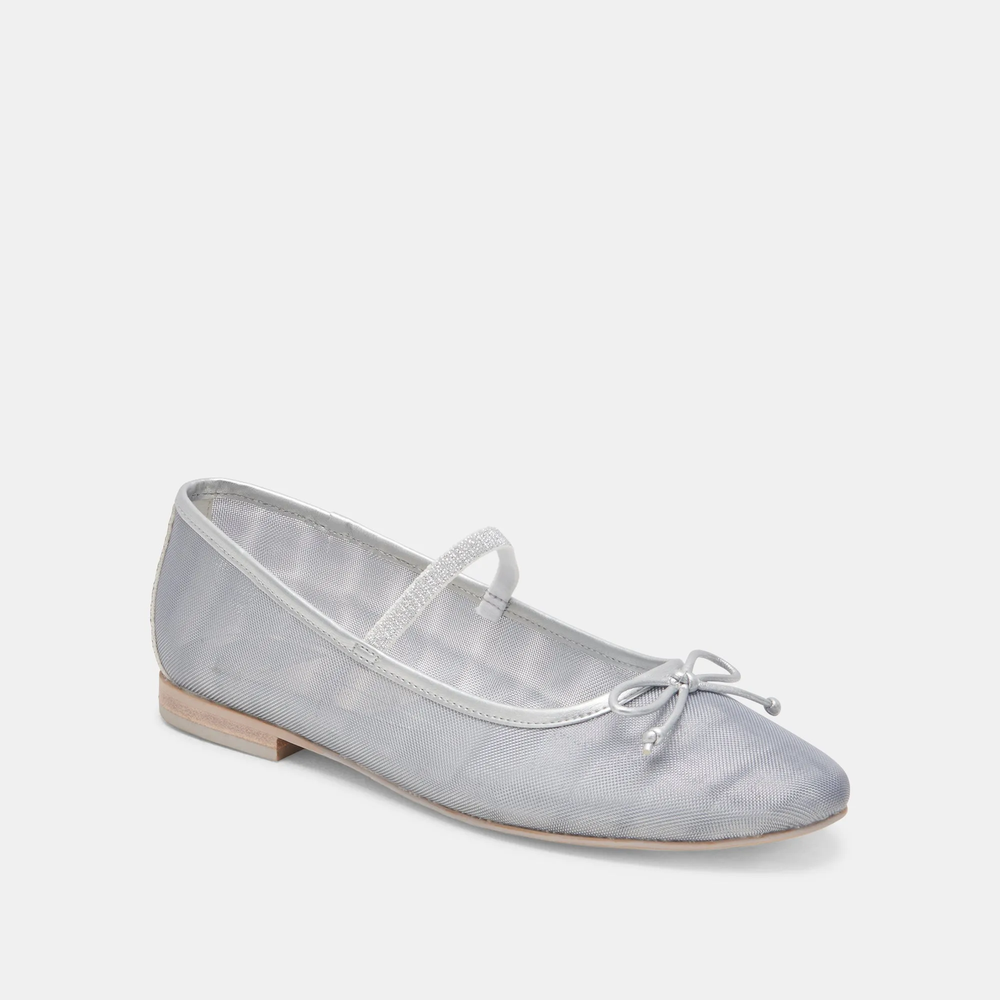 CADEL BALLET FLATS SILVER MESH - re:vita sold by Dolce Vita product image thumbnail 3